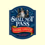 Shall Not Pass Lager-None-Glossy-Sticker-NMdesign