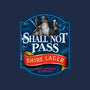 Shall Not Pass Lager-Mens-Heavyweight-Tee-NMdesign