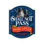 Shall Not Pass Lager-Mens-Heavyweight-Tee-NMdesign