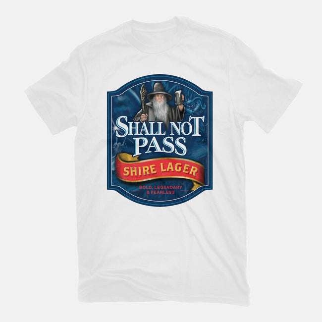Shall Not Pass Lager-Mens-Basic-Tee-NMdesign