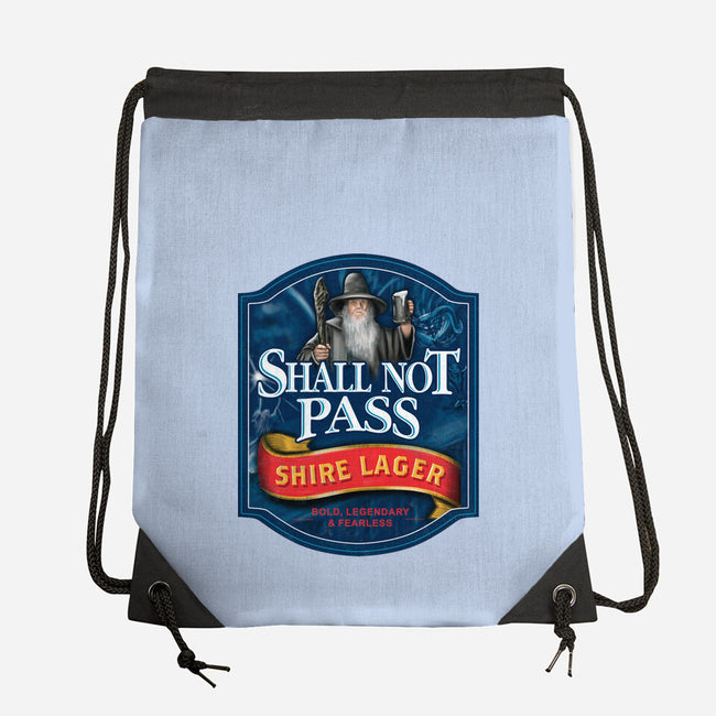 Shall Not Pass Lager-None-Drawstring-Bag-NMdesign