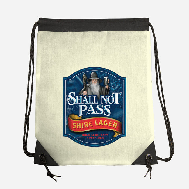 Shall Not Pass Lager-None-Drawstring-Bag-NMdesign