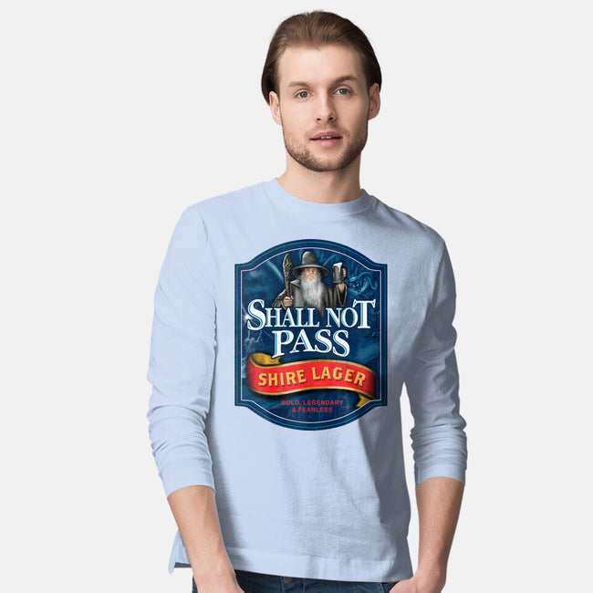 Shall Not Pass Lager-Mens-Long Sleeved-Tee-NMdesign