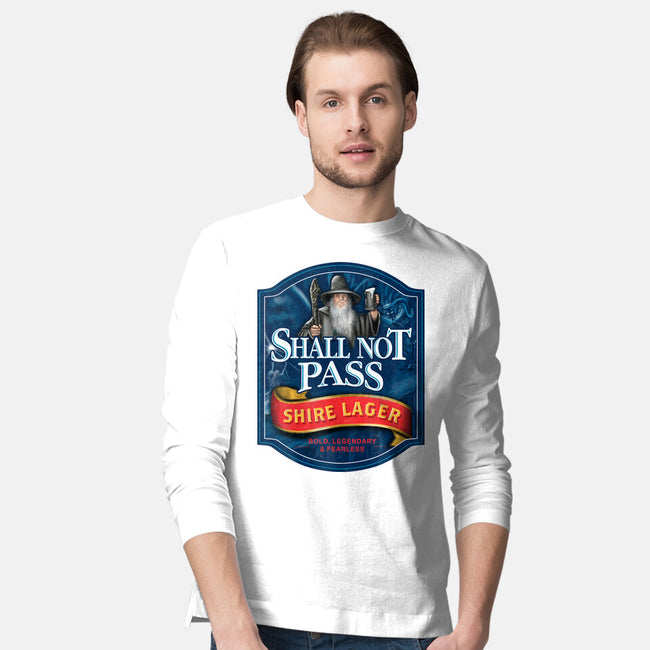 Shall Not Pass Lager-Mens-Long Sleeved-Tee-NMdesign