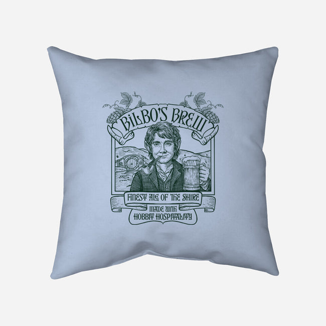 Bilbo's Brew-None-Removable Cover w Insert-Throw Pillow-P1yu5h