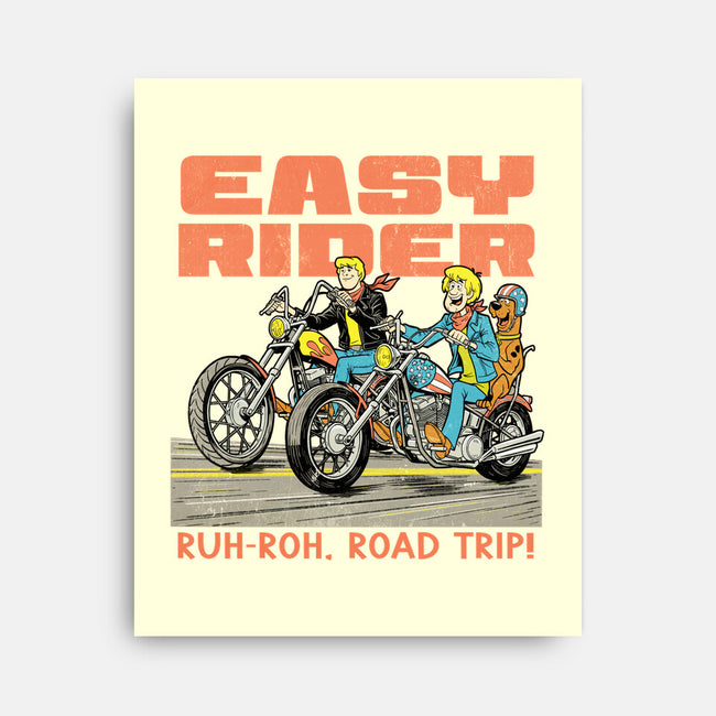 Mystery Motorcycle Club-None-Stretched-Canvas-P1yu5h