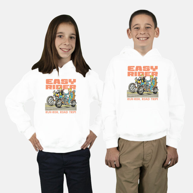 Mystery Motorcycle Club-Youth-Pullover-Sweatshirt-P1yu5h