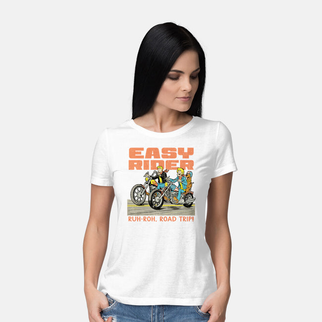 Mystery Motorcycle Club-Womens-Basic-Tee-P1yu5h