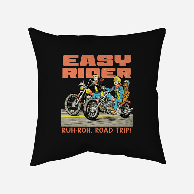Mystery Motorcycle Club-None-Removable Cover w Insert-Throw Pillow-P1yu5h