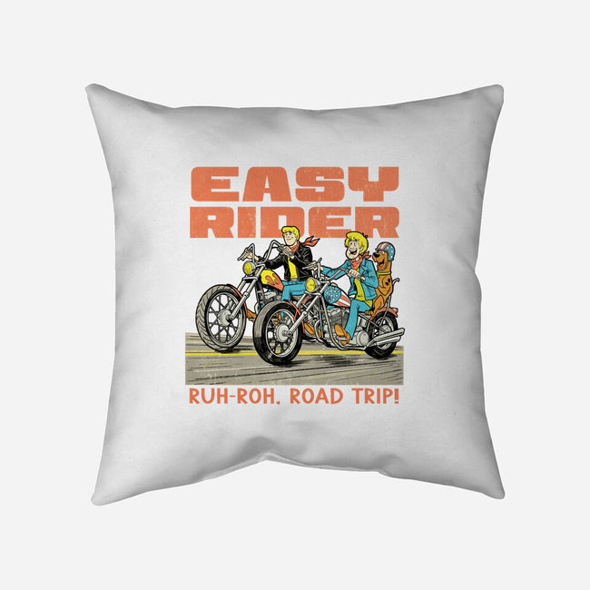 Mystery Motorcycle Club-None-Removable Cover w Insert-Throw Pillow-P1yu5h