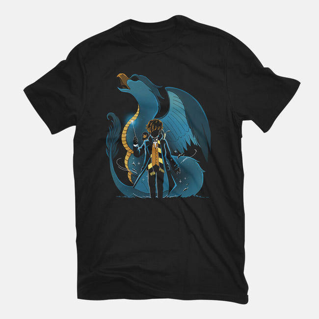Magic And Animals-Mens-Heavyweight-Tee-Vallina84