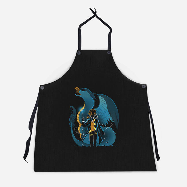 Magic And Animals-Unisex-Kitchen-Apron-Vallina84