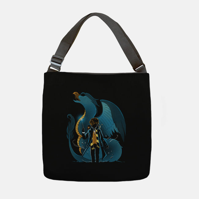 Magic And Animals-None-Adjustable Tote-Bag-Vallina84