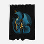 Magic And Animals-None-Polyester-Shower Curtain-Vallina84