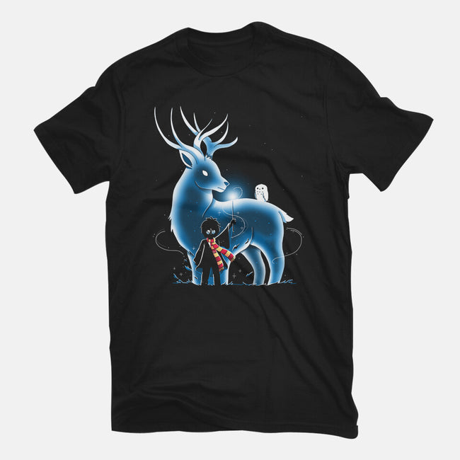 Magic Deer-Womens-Basic-Tee-Vallina84
