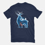 Magic Deer-Womens-Basic-Tee-Vallina84