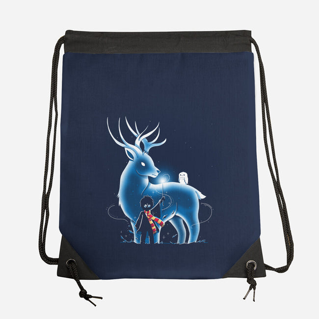 Magic Deer-None-Drawstring-Bag-Vallina84