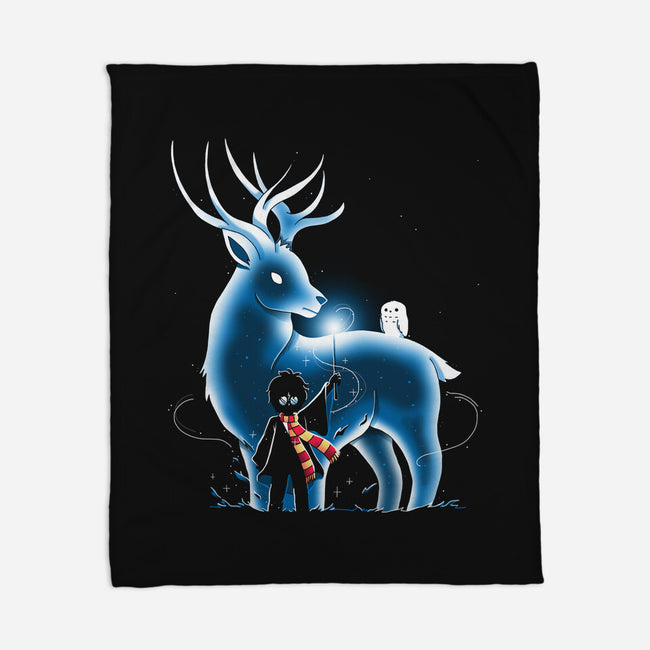 Magic Deer-None-Fleece-Blanket-Vallina84