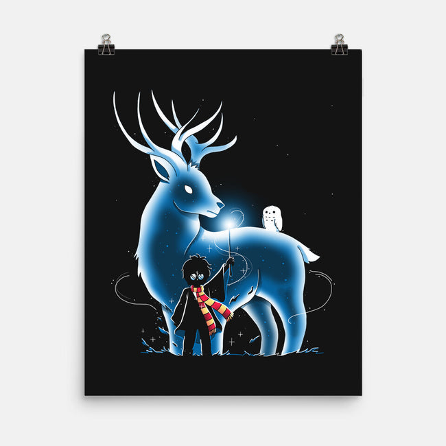 Magic Deer-None-Matte-Poster-Vallina84