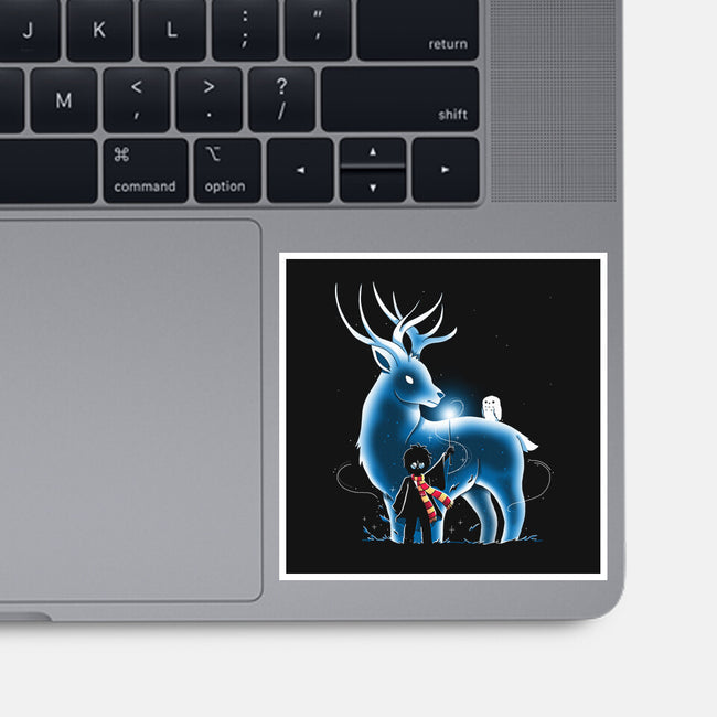Magic Deer-None-Glossy-Sticker-Vallina84