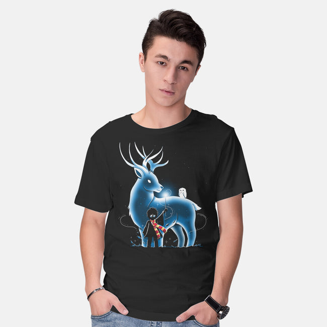 Magic Deer-Mens-Basic-Tee-Vallina84