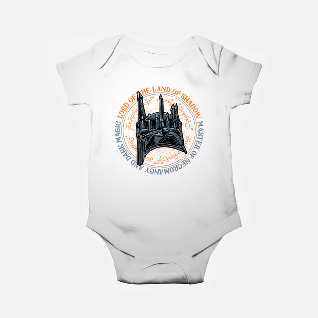Lord Of The Land Of Shadow-Baby-Basic-Onesie-momma_gorilla