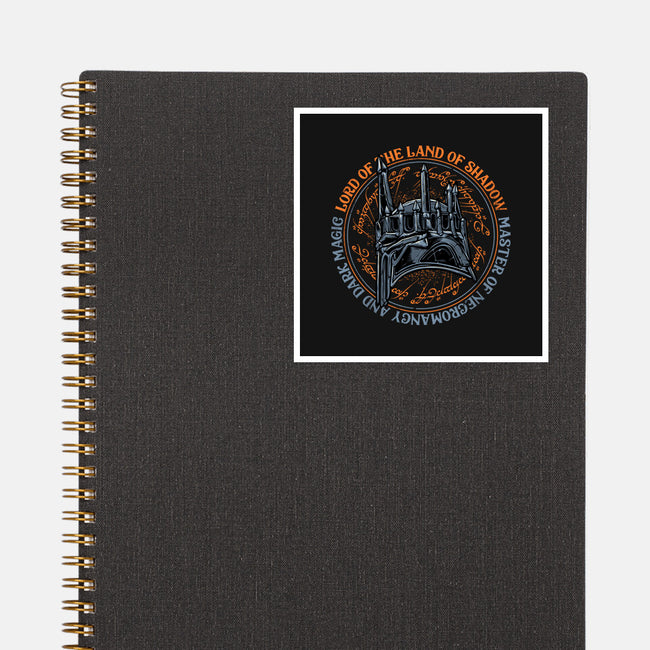 Lord Of The Land Of Shadow-None-Glossy-Sticker-momma_gorilla