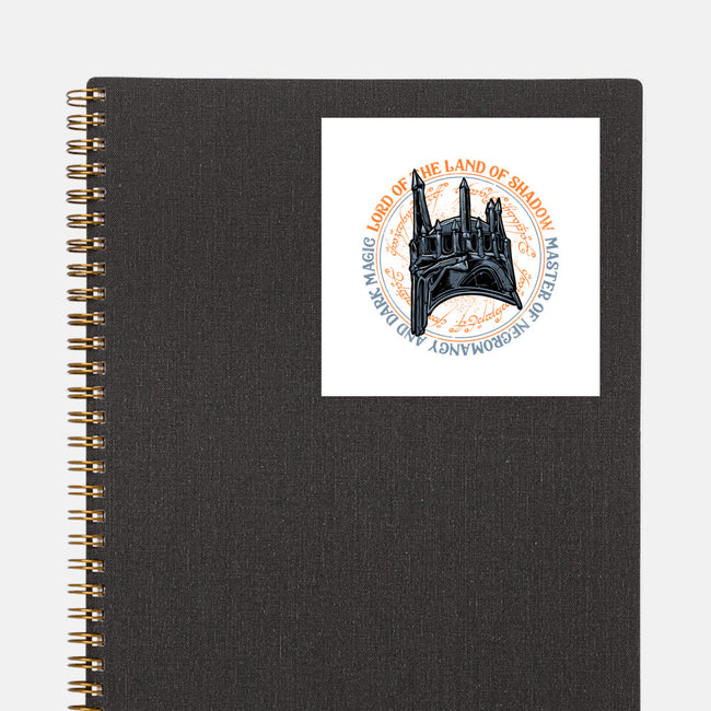 Lord Of The Land Of Shadow-None-Glossy-Sticker-momma_gorilla