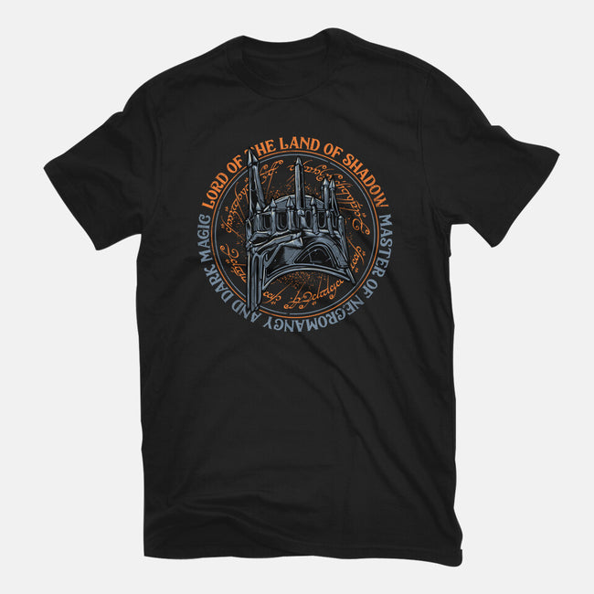 Lord Of The Land Of Shadow-Womens-Basic-Tee-momma_gorilla