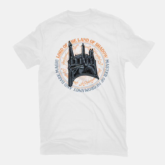 Lord Of The Land Of Shadow-Womens-Basic-Tee-momma_gorilla