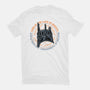 Lord Of The Land Of Shadow-Womens-Basic-Tee-momma_gorilla