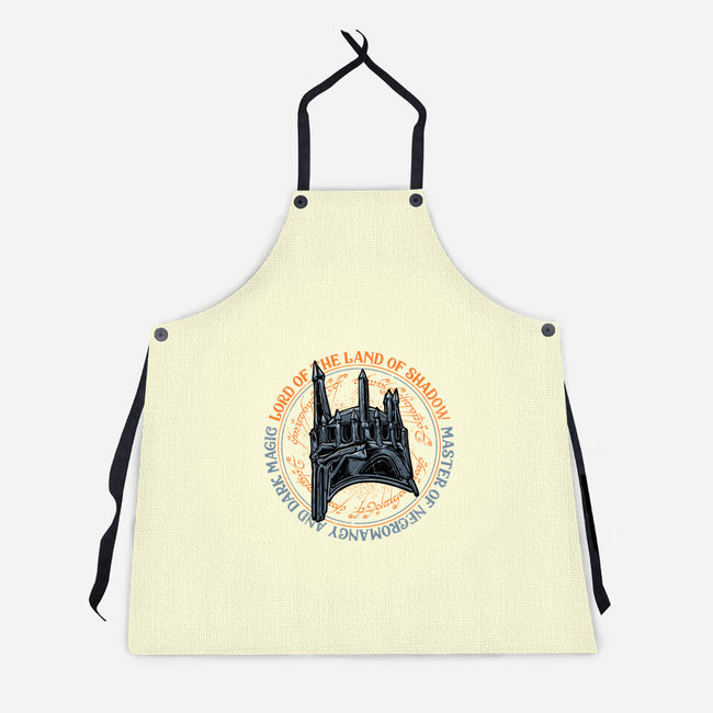 Lord Of The Land Of Shadow-Unisex-Kitchen-Apron-momma_gorilla