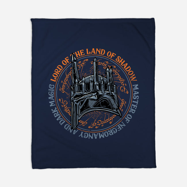 Lord Of The Land Of Shadow-None-Fleece-Blanket-momma_gorilla