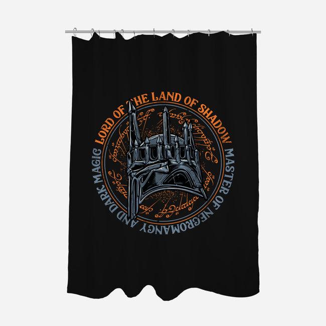Lord Of The Land Of Shadow-None-Polyester-Shower Curtain-momma_gorilla