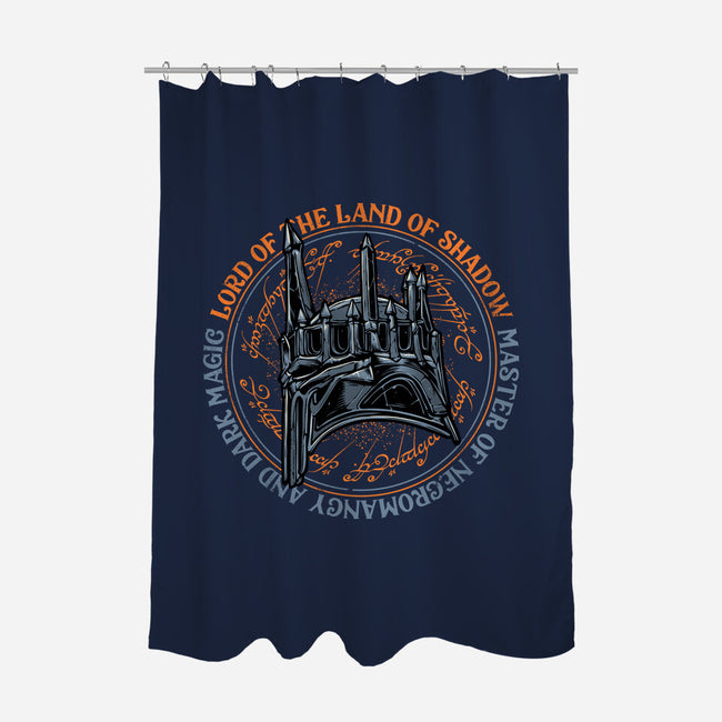 Lord Of The Land Of Shadow-None-Polyester-Shower Curtain-momma_gorilla