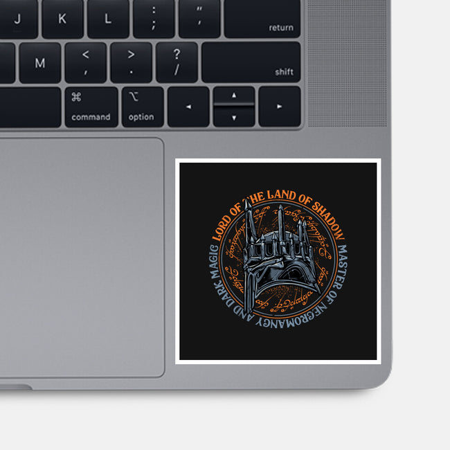 Lord Of The Land Of Shadow-None-Glossy-Sticker-momma_gorilla