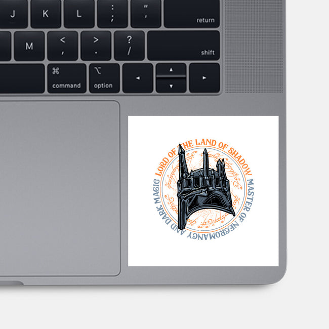Lord Of The Land Of Shadow-None-Glossy-Sticker-momma_gorilla