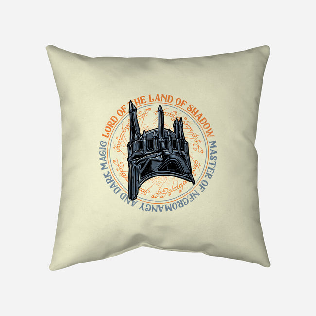 Lord Of The Land Of Shadow-None-Removable Cover w Insert-Throw Pillow-momma_gorilla