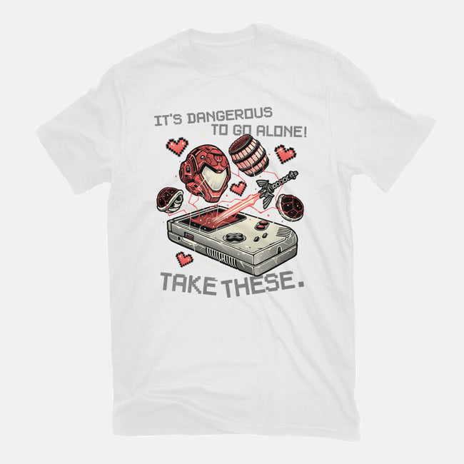 Take These-Womens-Fitted-Tee-momma_gorilla