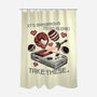 Take These-None-Polyester-Shower Curtain-momma_gorilla