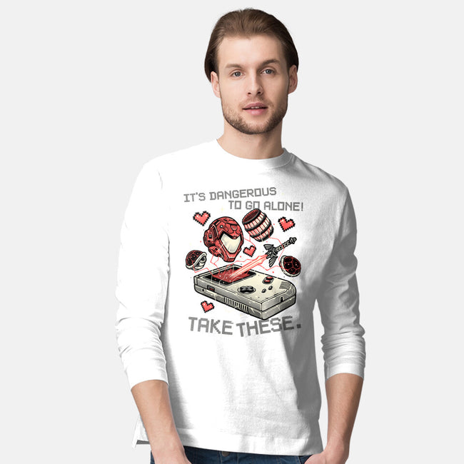 Take These-Mens-Long Sleeved-Tee-momma_gorilla