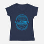 Lumon Ind-Womens-V-Neck-Tee-CarloJ1956