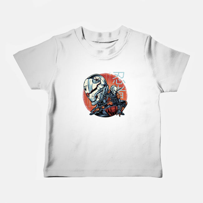 Forsaken Ninja-Baby-Basic-Tee-momma_gorilla