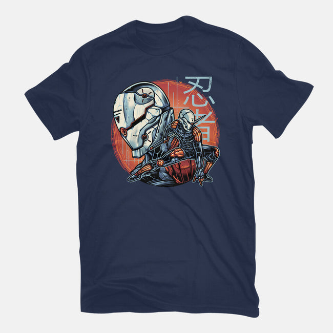 Forsaken Ninja-Womens-Fitted-Tee-momma_gorilla