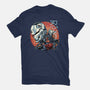 Forsaken Ninja-Womens-Fitted-Tee-momma_gorilla