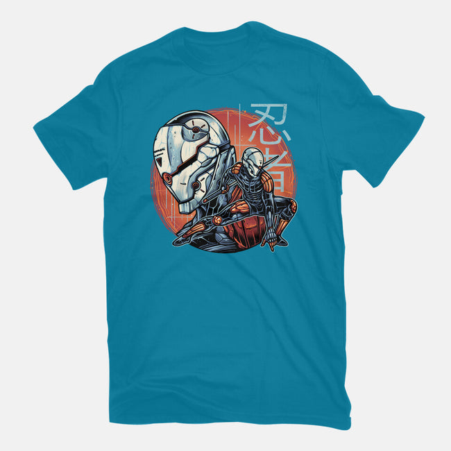 Forsaken Ninja-Womens-Fitted-Tee-momma_gorilla