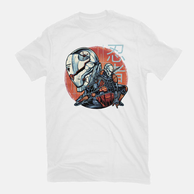 Forsaken Ninja-Womens-Fitted-Tee-momma_gorilla
