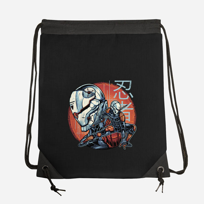 Forsaken Ninja-None-Drawstring-Bag-momma_gorilla