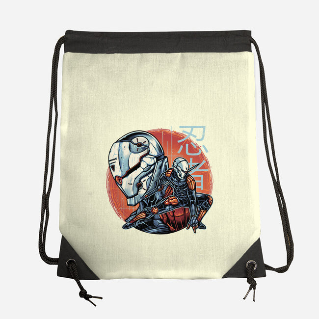 Forsaken Ninja-None-Drawstring-Bag-momma_gorilla