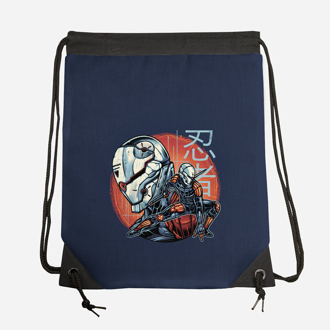 Forsaken Ninja-None-Drawstring-Bag-momma_gorilla